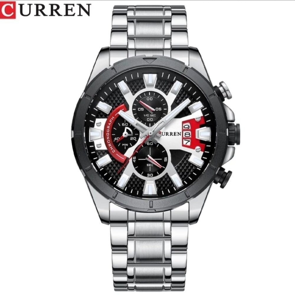 CURREN Stylish Chronograph Stainless Steel Watch for Men‎